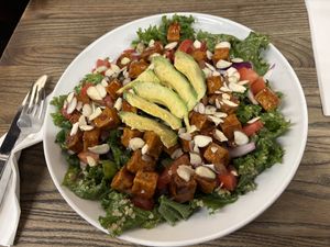 Kale for the win!  at Can't Believe It's Vegan  in Westerville