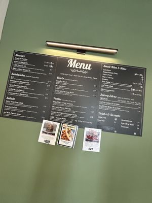Menu   at Can't Believe It's Vegan  in Westerville