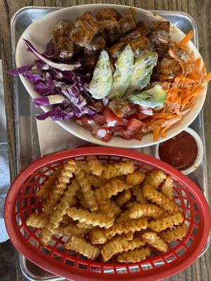 Tofu quinoa bowl   at Can't Believe It's Vegan  in Westerville