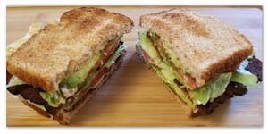 Vegan BLT at Can't Believe It's Vegan  in Westerville