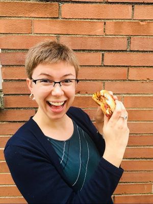 I love CBIV's BBQ Jackfruit! 10/10! at Can't Believe It's Vegan  in Westerville