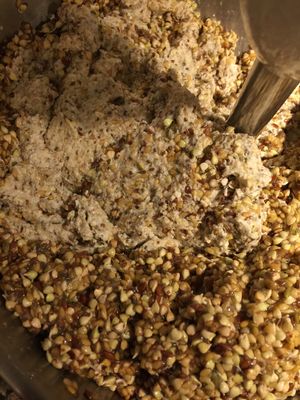 We produce our own spouded bookweat crackers at Chez Svanette in Zullwil