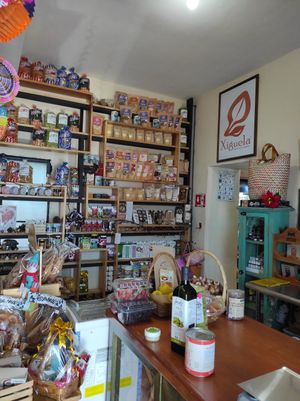 Store view at Xiguela Tienda de Productos Organicos in Oaxaca