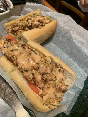 Chx cheese steak!! Delicious 😋  at Vegans Are Us in Vineland