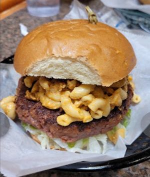 Ultimate beast burger at Vegans Are Us in Vineland