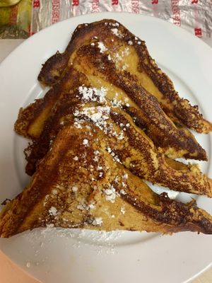 French toast at Vegans Are Us in Vineland