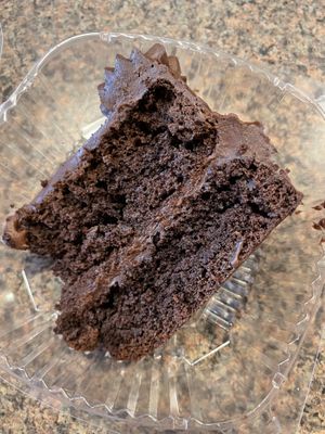 Chocolate cake  at Vegans Are Us in Vineland