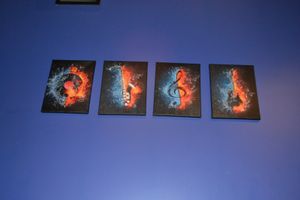 wall art at Vegans Are Us in Vineland