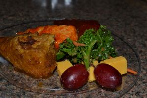 food at Vegans Are Us in Vineland