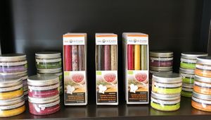 Sea salt from la Palma  at Noah's Ark Bread & Jam in La Gomera