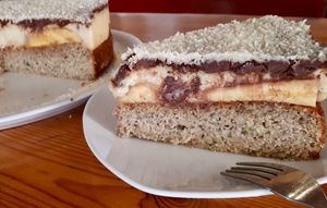 Vegan & Gluten Free Banane cake  at Noah's Ark Bread & Jam in La Gomera
