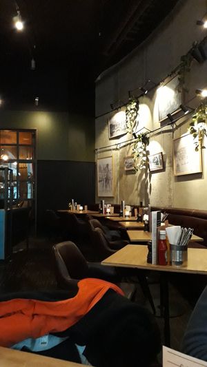 Interior at Graffi Grill in Tromsoe