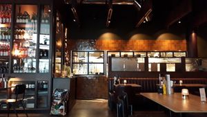 Interior at Graffi Grill in Tromsoe