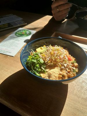 Carry Zielone at Thai Vege in Gliwice