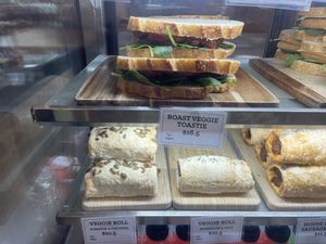 Savoury options!  at The Trail Cafe in Mount Evelyn