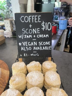 Great to have a special also include vegan alternative 💝  at The Trail Cafe in Mount Evelyn