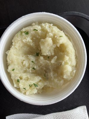 Mashed potatoes !  at Life Garden in Aguada