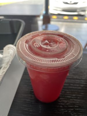 Watermelon juice   at Life Garden in Aguada