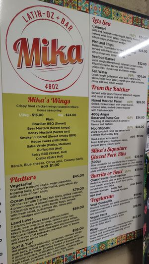 Vegan Pasta at Mika in Airlie Beach