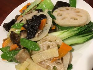 Assorted vegetables  at China Palace in Milpitas