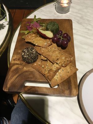 Cheese board at GG Bistro in Christchurch