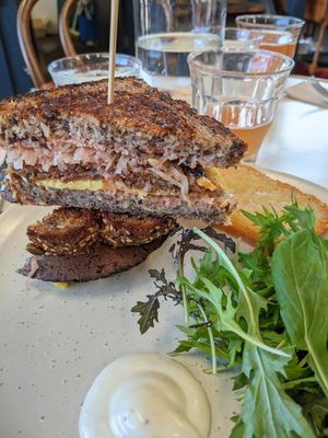 Reuben sandwich - the best! at GG Bistro in Christchurch