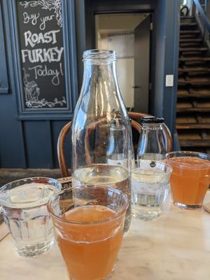Kombucha at GG Bistro in Christchurch