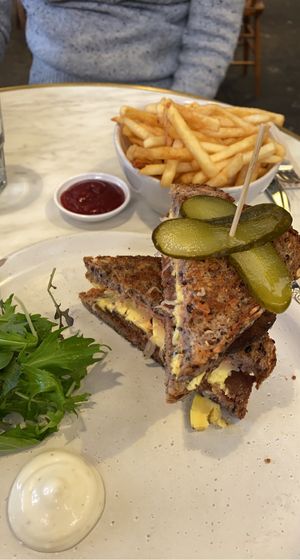 Rueben sandwich   at GG Bistro in Christchurch