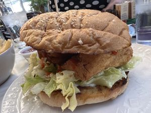 KFT Burger   at GG Bistro in Christchurch