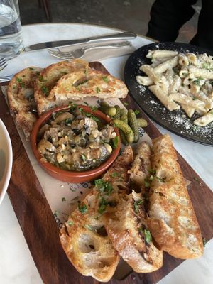 Escarfaux entre  at GG Bistro in Christchurch