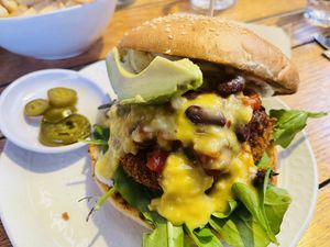 Special burger   at GG Bistro in Christchurch