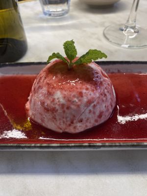 Panna cotta   at GG Bistro in Christchurch