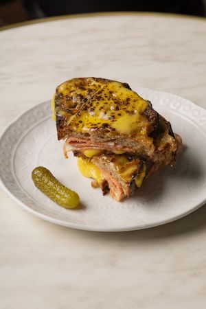 Croque at GG Bistro in Christchurch