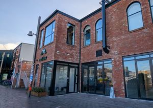 Rear entrance at GG Bistro in Christchurch