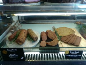 At the café at GG Bistro in Christchurch