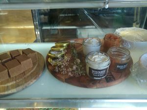 At the café at GG Bistro in Christchurch