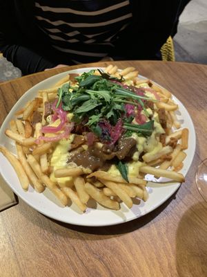 Loaded fries.. great stuff at GG Bistro in Christchurch