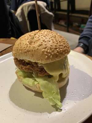 Fricken Burger.. a real winner at GG Bistro in Christchurch