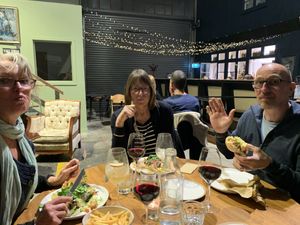 Happy crew at GG Bistro in Christchurch