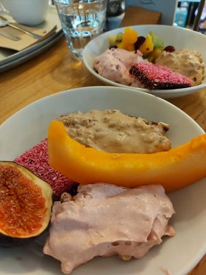 Dessert at Tibits in Lausanne