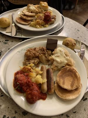 Brunch   at Tibits in Lausanne