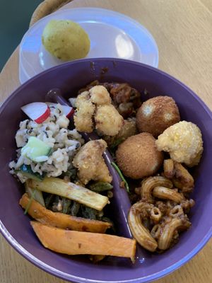 In rebox from recircle   at Tibits in Lausanne