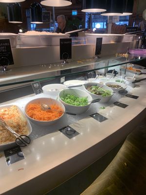 Lunch  at Tibits in Lausanne