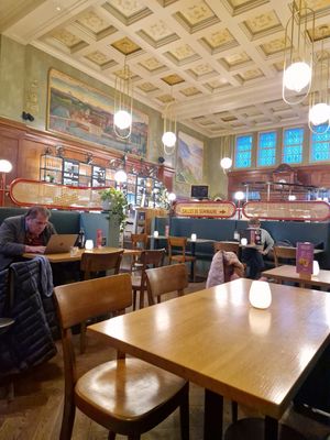 Inside at Tibits in Lausanne