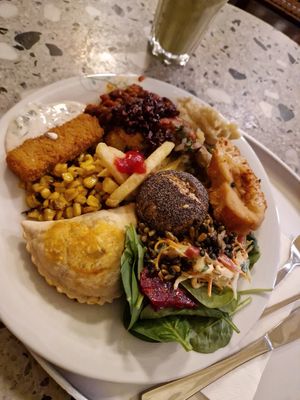 Plate at Tibits in Lausanne