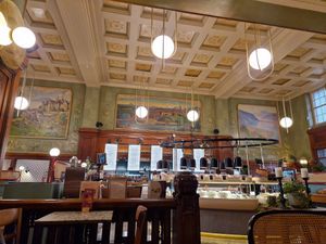 Inside at Tibits in Lausanne