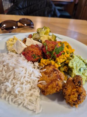 Comfort food at Tibits in Lausanne