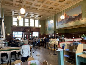 Interior at Tibits in Lausanne