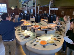 Buffet at Tibits in Lausanne