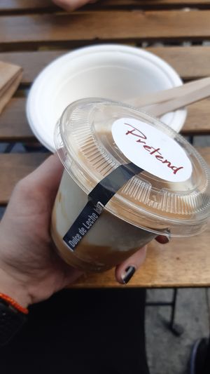 Dulce de leche ice cream at Pretend in Dublin